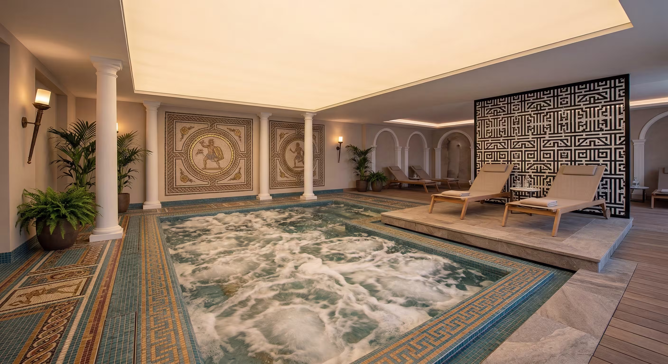 Spa d'hôtel entretenu